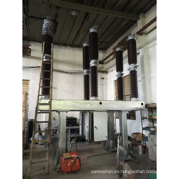 Hecho en China High Voltaje Auto Recloser SF6 Interruptor SF6 Kit de llenado de gas de 132kV